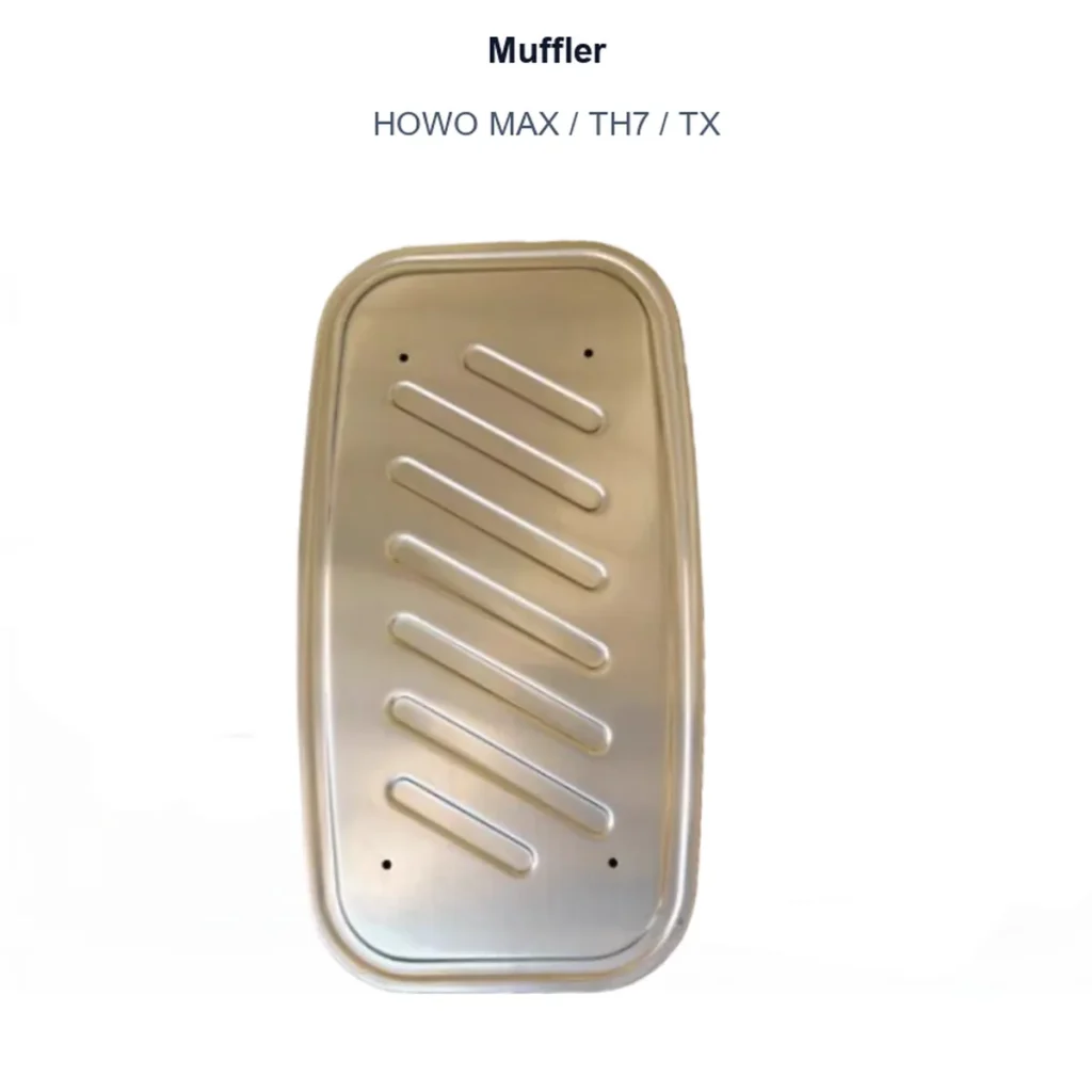 Muffler for HOWO MAX / TH7 / TX