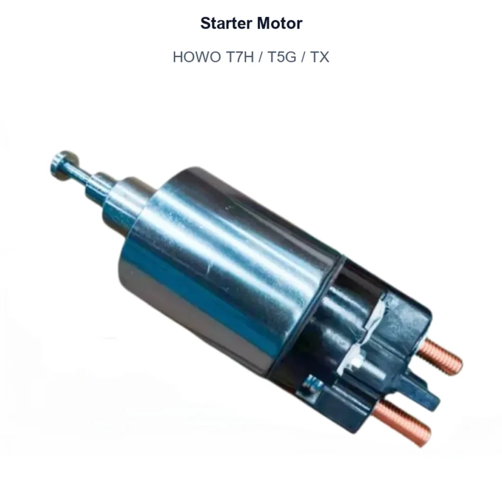 Starter Motor for HOWO T7H / T5G / TX