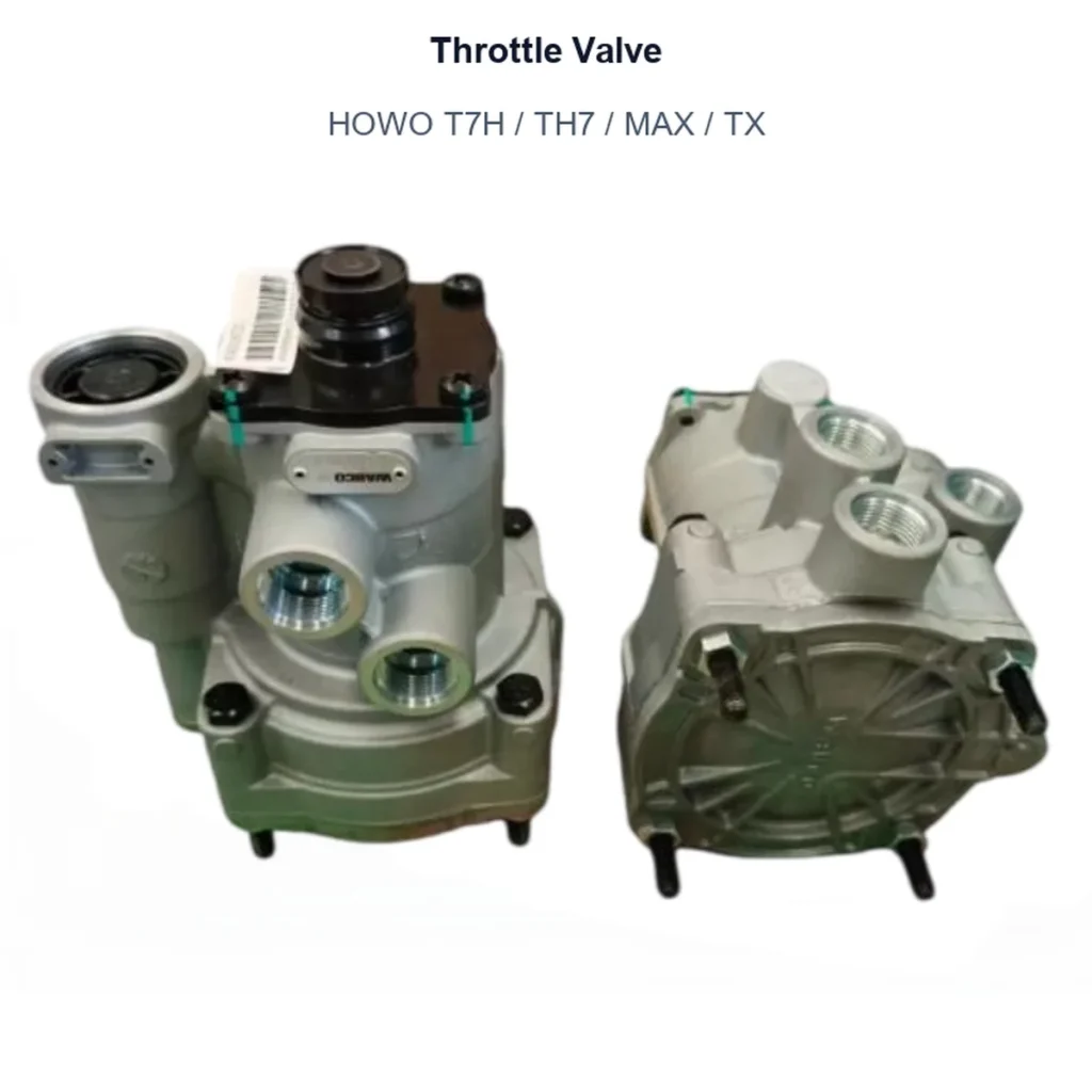 Throttle Valve for HOWO T7H / TH7 / MAX / TX