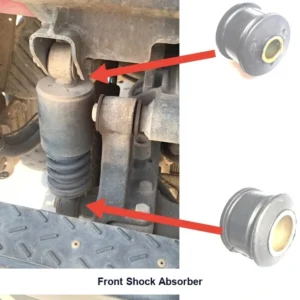 Front Shock Absorber for SHACMAN Heavy Duty Trucks