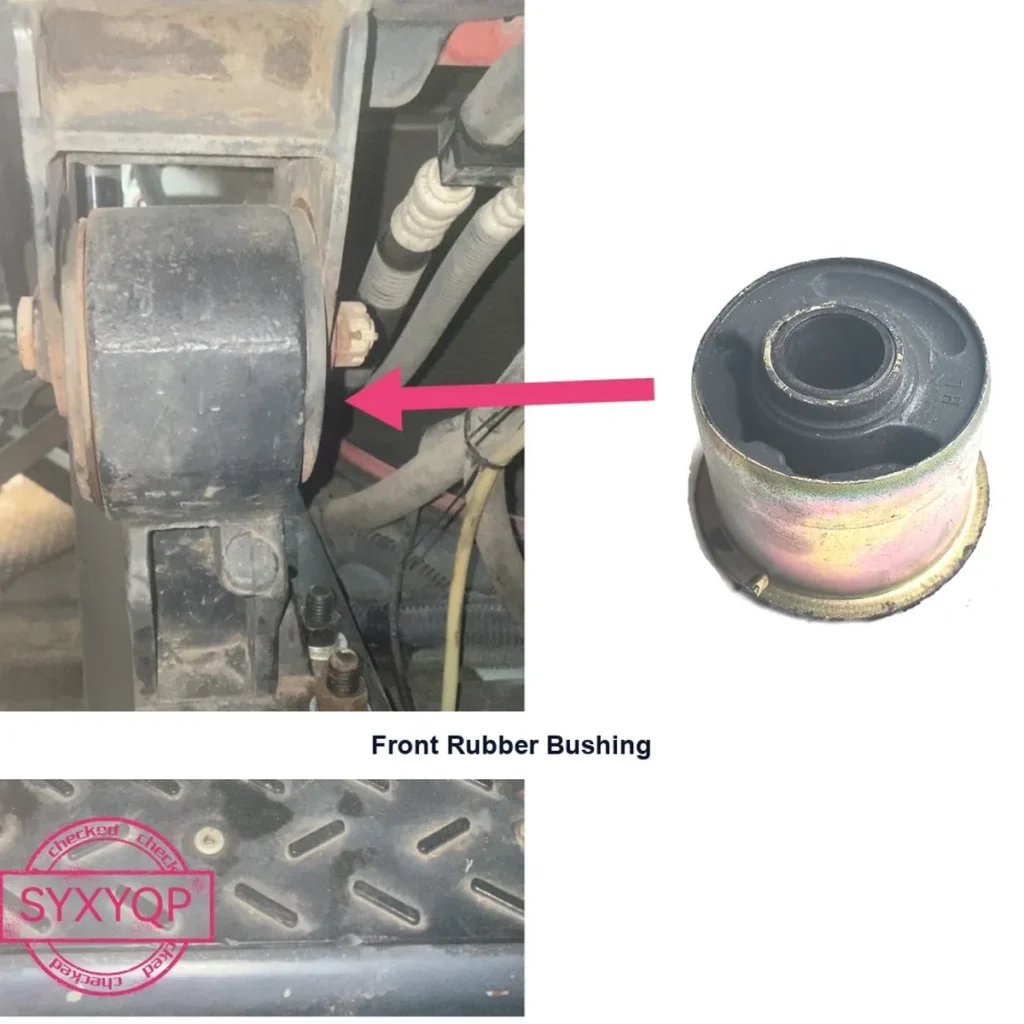 Front Rubber Bushing for SHACMAN Heavy Duty Trucks