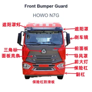 Front Bumper Guard for HOWO N7G