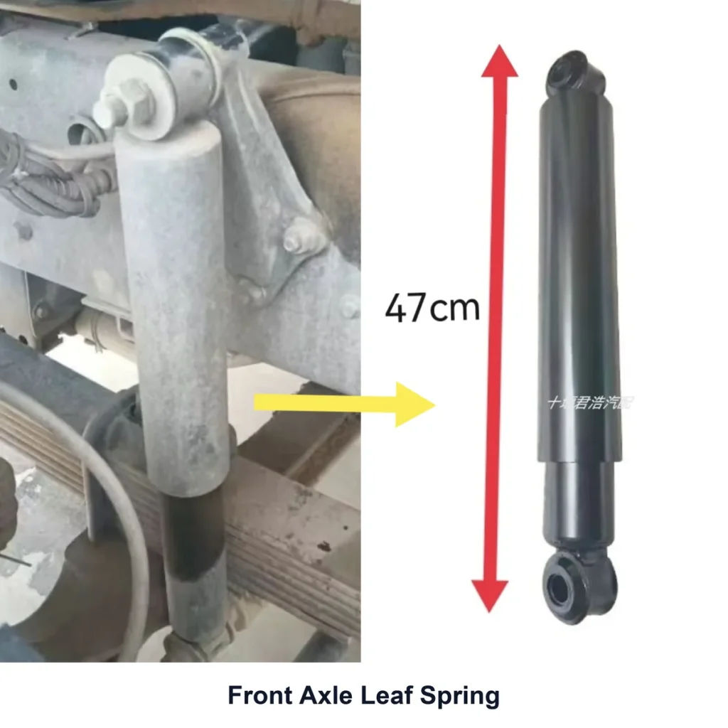 Front Axle Leaf Spring for SHACMAN Heavy Duty Trucks