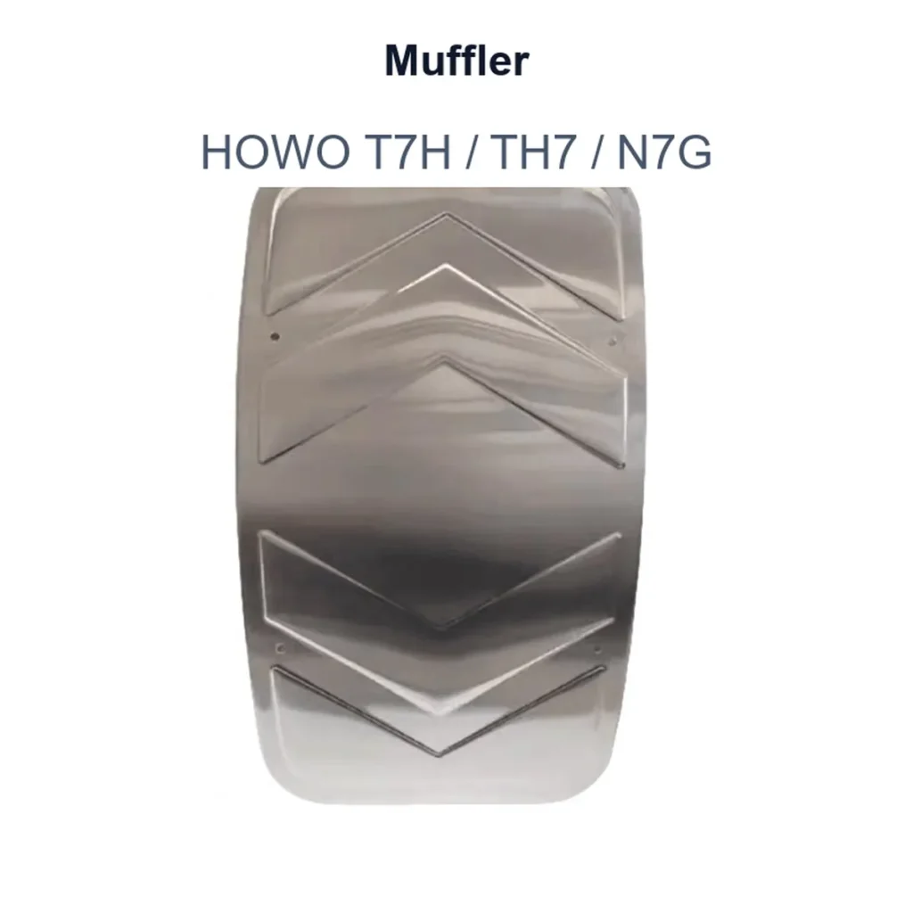 Muffler for HOWO T7H / TH7 / N7G