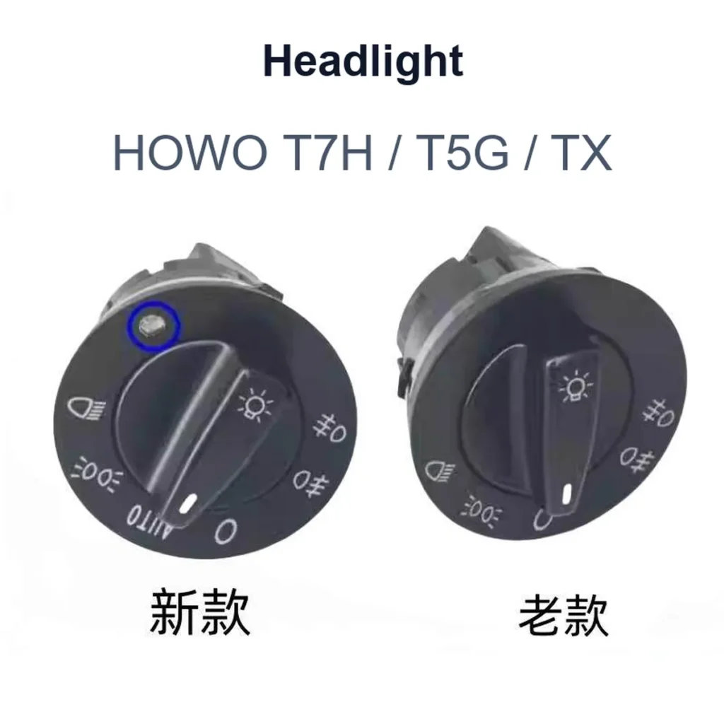 Headlight for HOWO T7H / T5G / TX