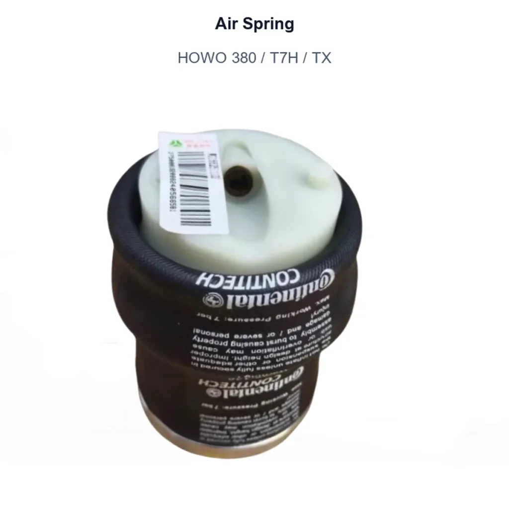 Air Spring for HOWO 380 / T7H / TX