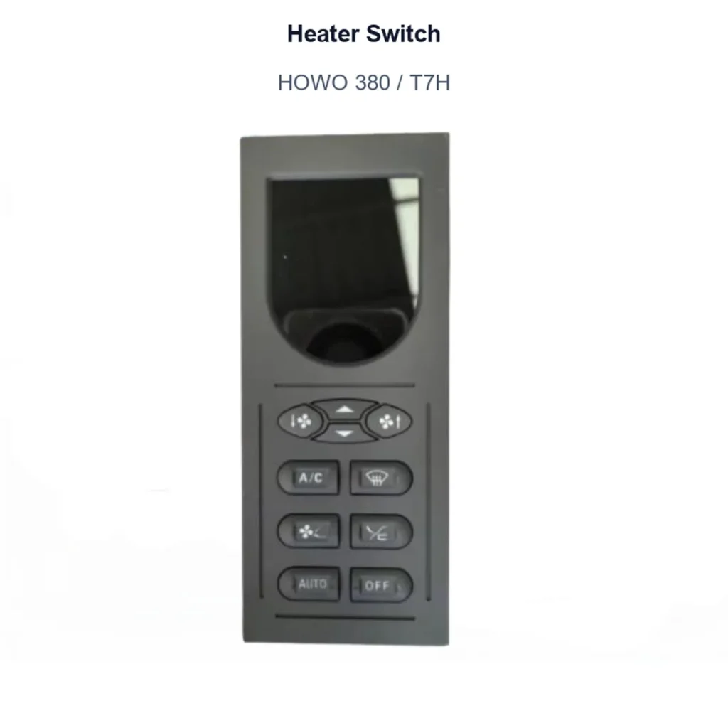 Heater Switch for HOWO 380 / T7H