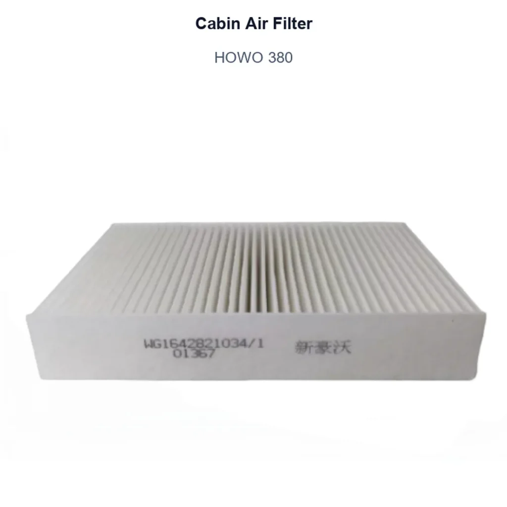 Cabin Air Filter for HOWO 380