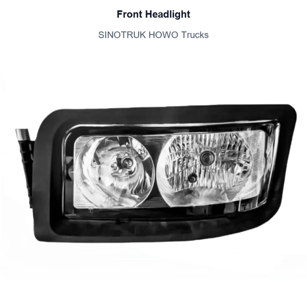 Front Headlight for SINOTRUK HOWO Trucks
