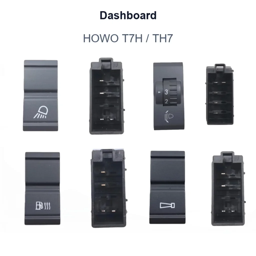 Dashboard for HOWO T7H / TH7